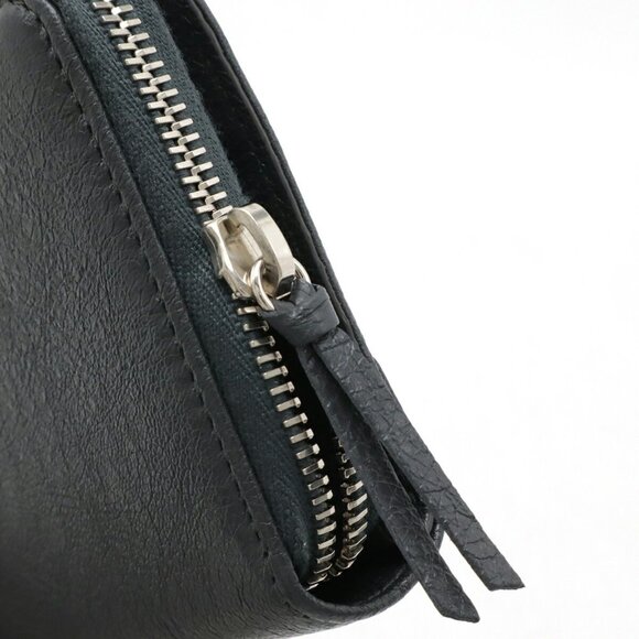 BALENCIAGA Gray Leather Wallet - Picture 5 of 7